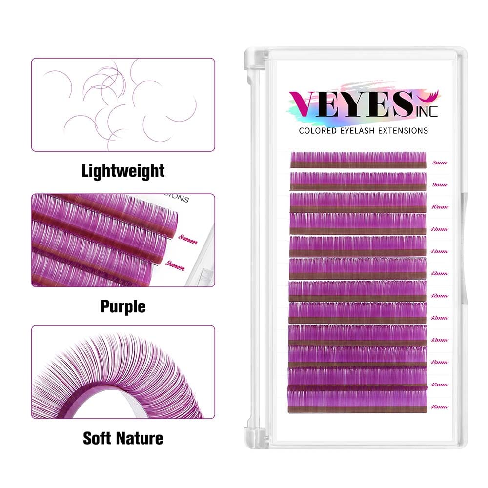 Mulberries Lash 0.07mm CA95131 Individual eyelashes VEYELASH® 