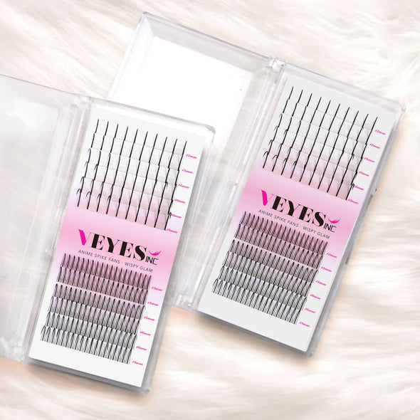 Multi-type Spike Lashes Premade volume fans VEYELASH 