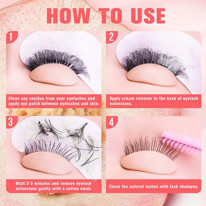 New 10g Peach Flavor Eyelash Remover VEYELASH® 