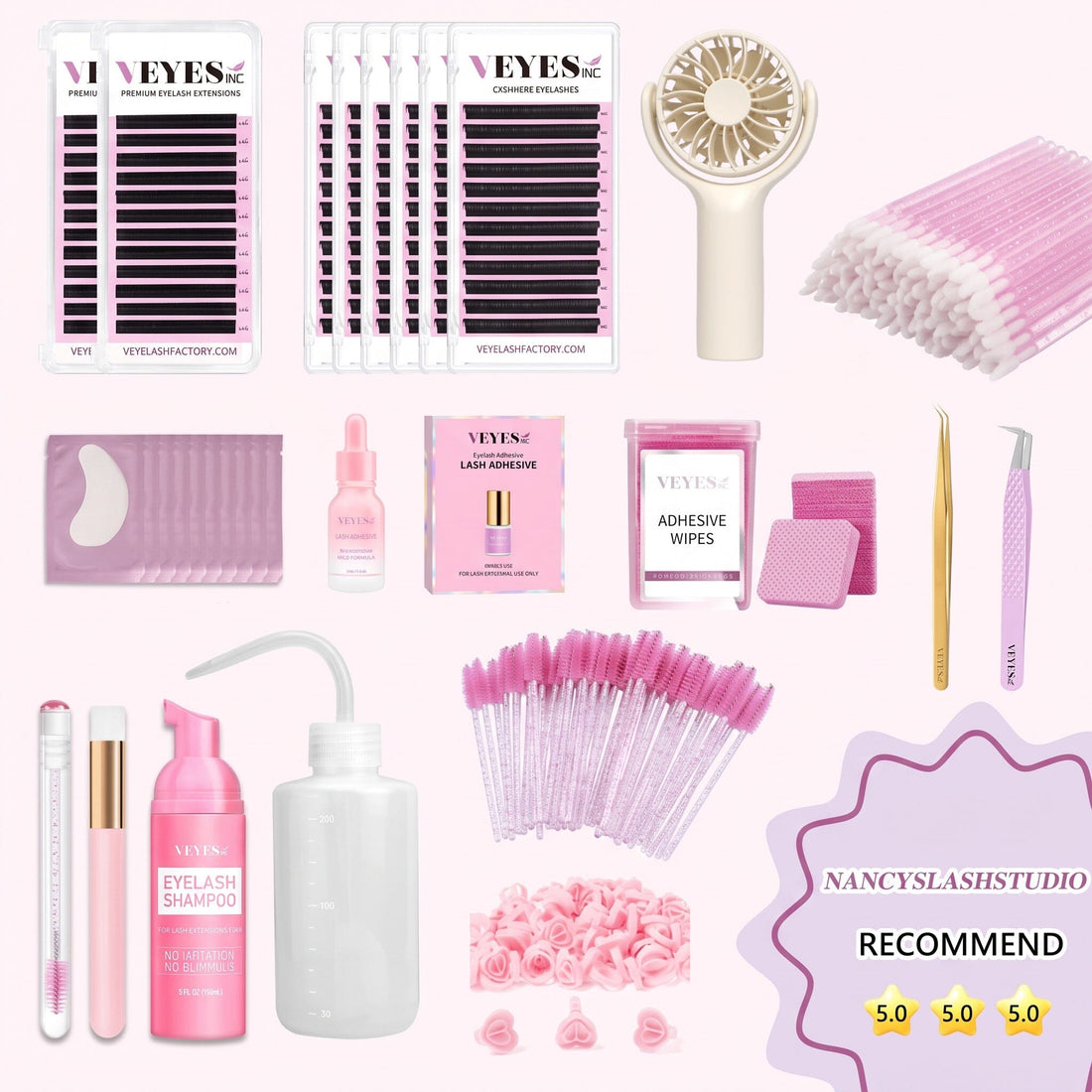 NLS Lash Kit Essentials Eyelash Kits VEYELASH 