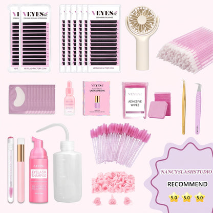 NLS Lash Kit Essentials Eyelash Kits VEYELASH 