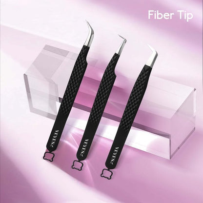 Noir Fiber Tweezer Kit Tweezers VEYELASH 