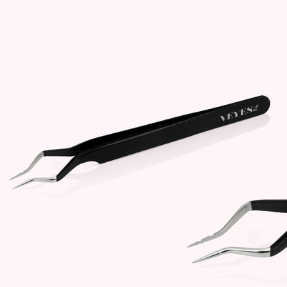 Noir V01 Isolation Tweezer Tweezers VEYELASH 