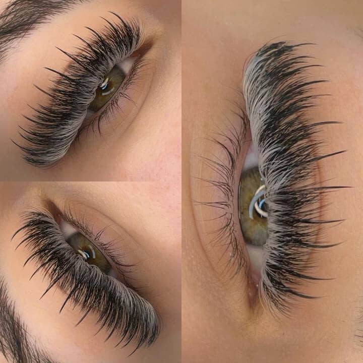 Premade Fan Spikes Lash Extensions CA95131 VEYELASH 