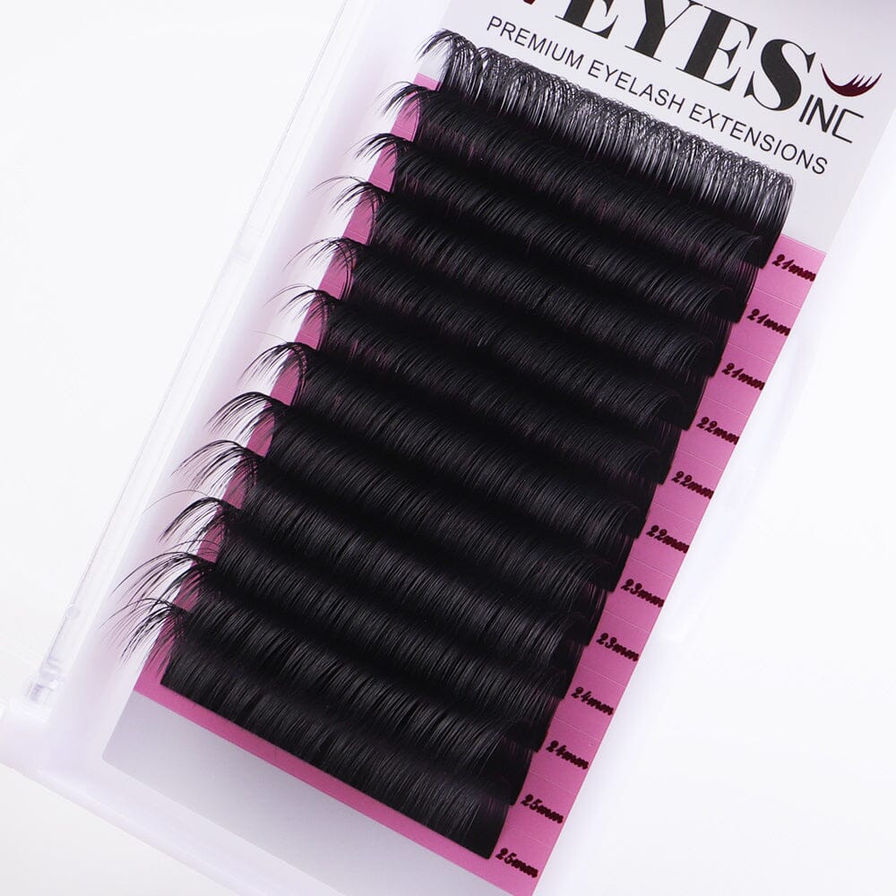 Premium Eyelash Extensions 0.03mm Individual eyelashes VEYELASH C 21-25 mix 