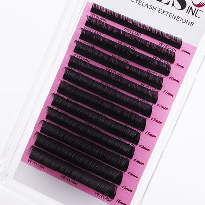 Premium Eyelash Extensions 0.05mm Individual eyelashes VEYELASH D 8-16 mix 