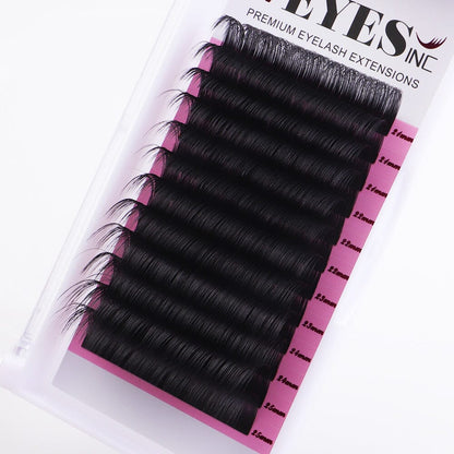 Premium Eyelash Extensions 0.07mm Individual eyelashes VEYELASH D 21-25 mix 