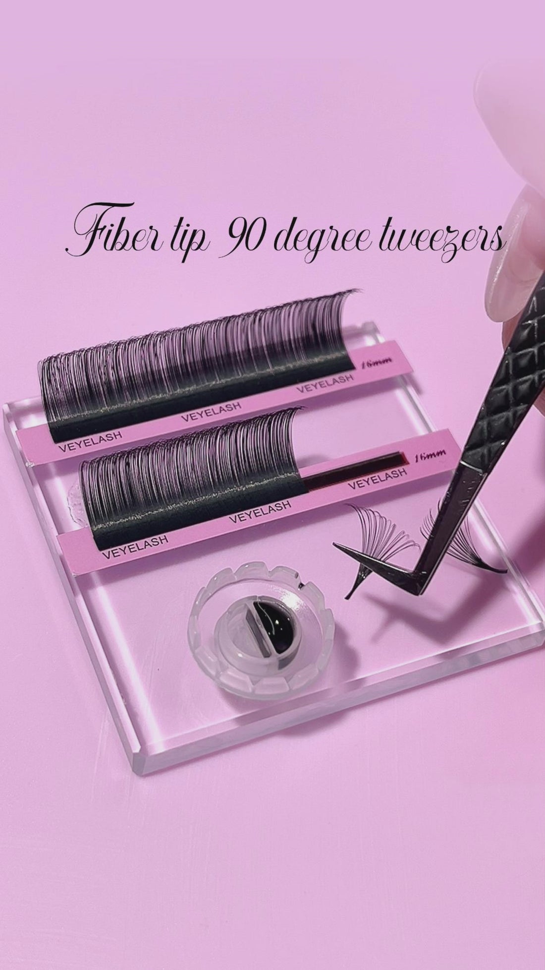 Noir N°3 - Fiber Lash Tweezer