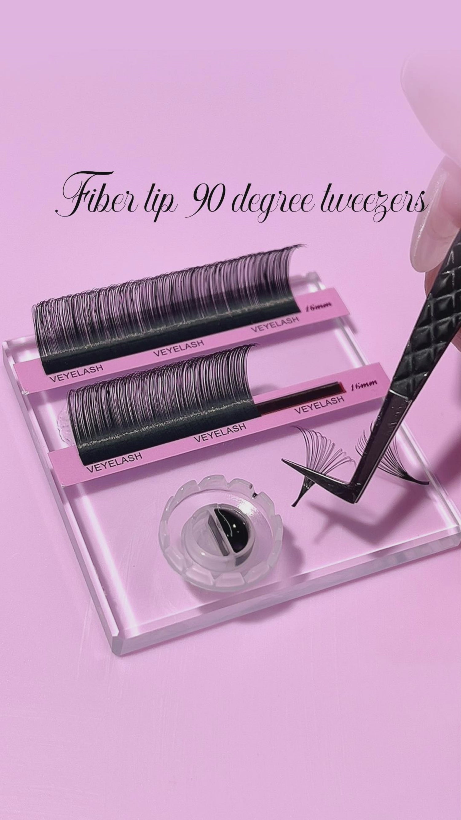 Noir N°3 - Fiber Lash Tweezer