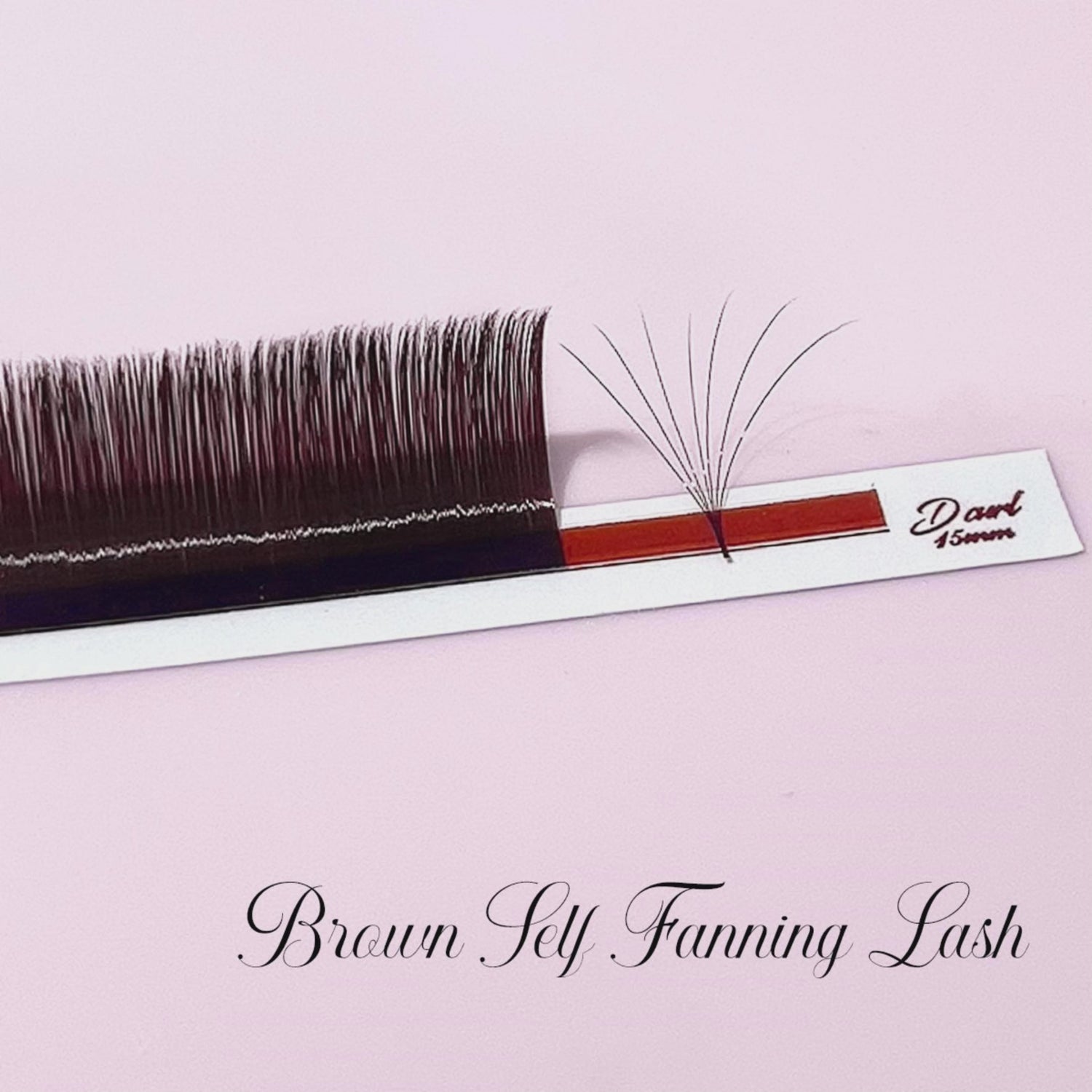 Brown Self Fanning Lash