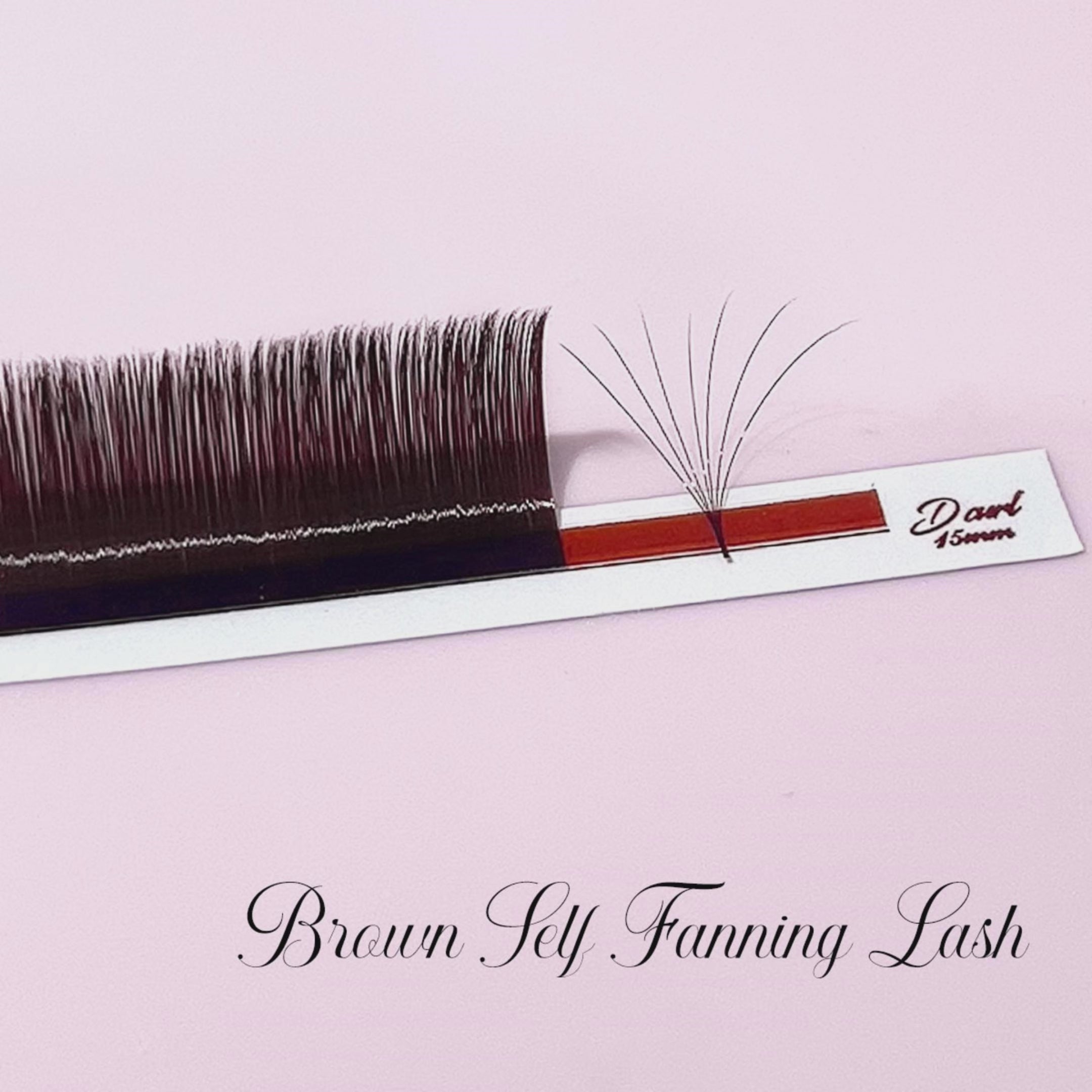 Brown Self Fanning Lash