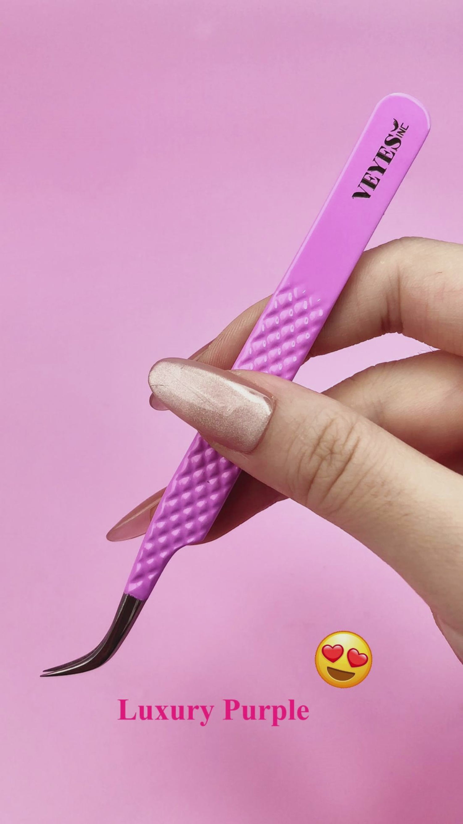 Volume J45 Purple Lash Tweezer
