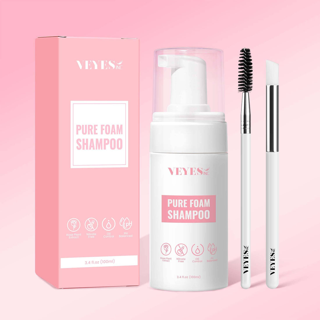 Pure Foam Shampoo VEYELASH® 