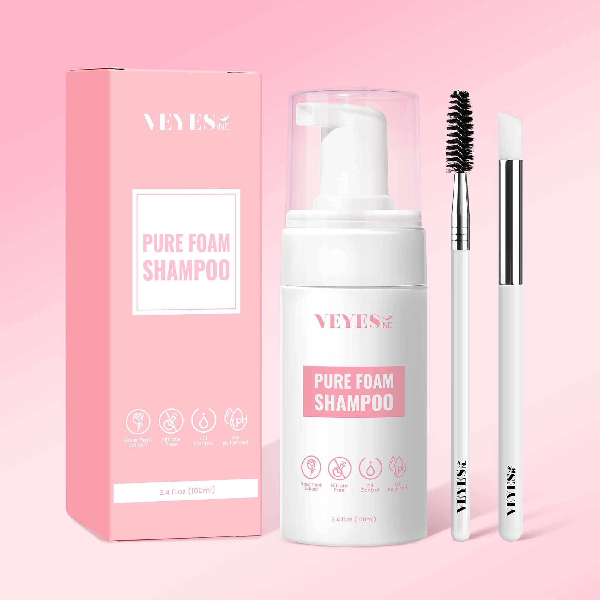 Pure Foam Shampoo VEYELASH® 