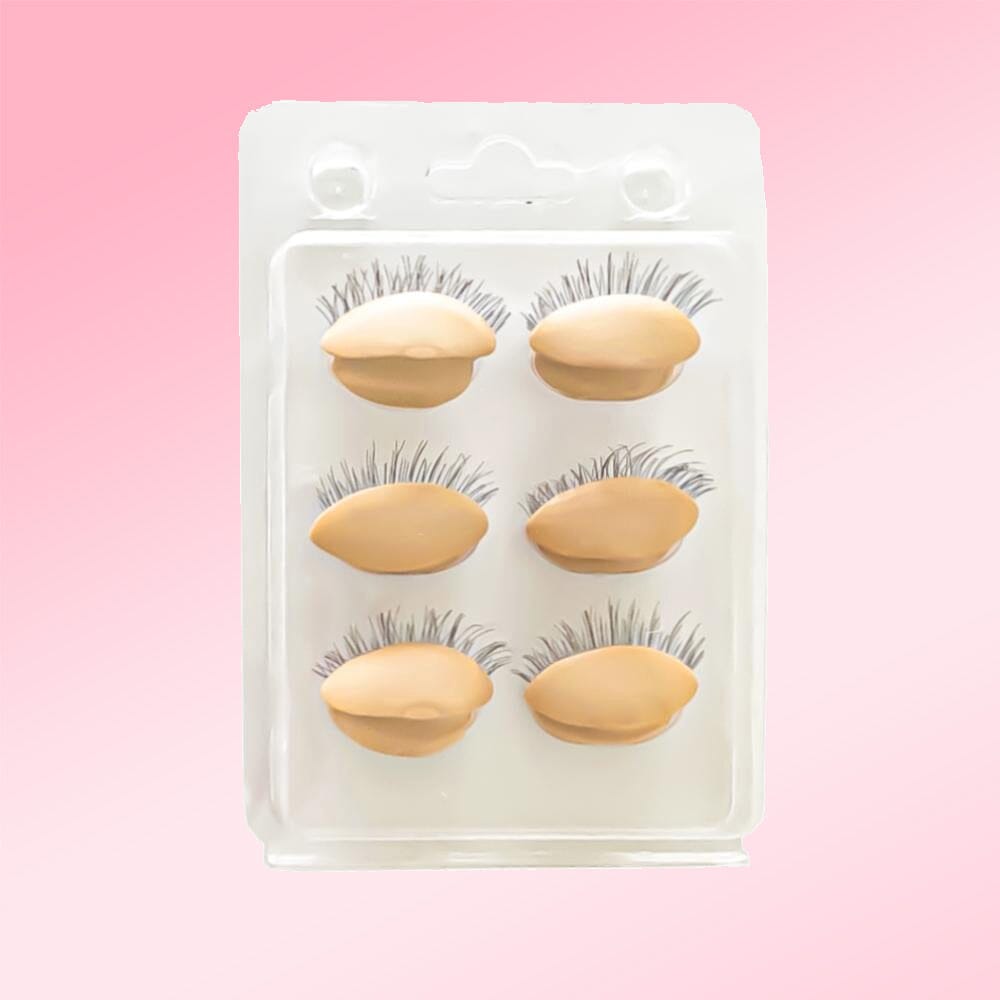Replacement Eyelids For Mannequin Head Practice mannequin VEYELASH 