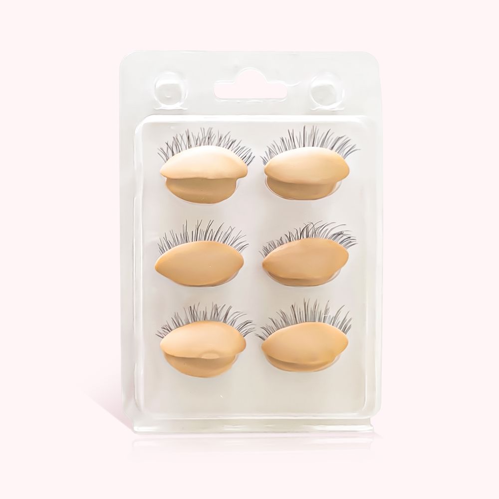 Replacement Eyelids For Mannequin Head Practice mannequin VEYELASH 