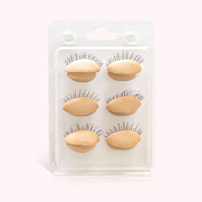 Replacement Eyelids For Mannequin Head Practice mannequin VEYELASH 