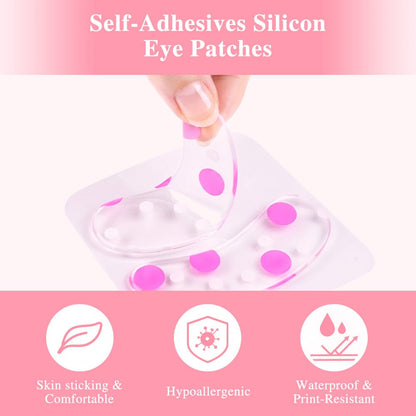 Reusable Silicone Eye Pads 5Pairs VEYELASH® 