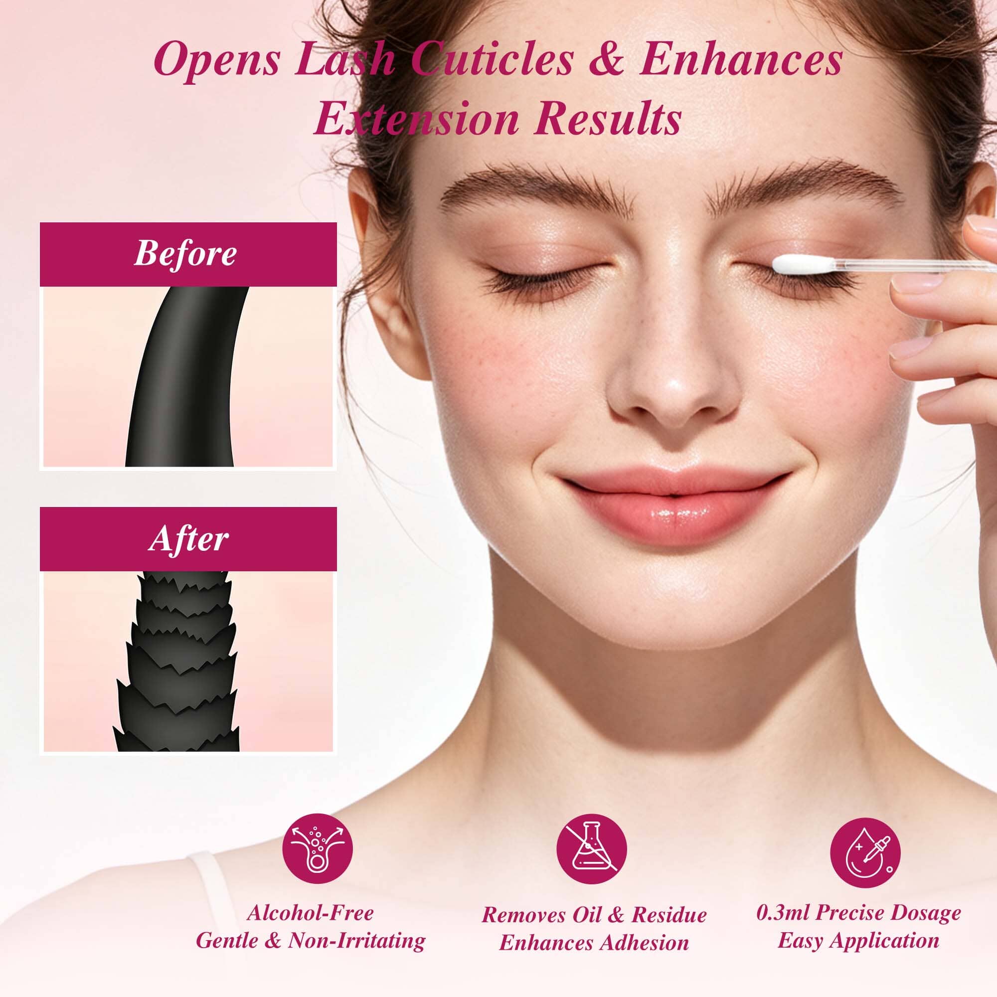 Single-Use Primer Swabs VEYELASH 