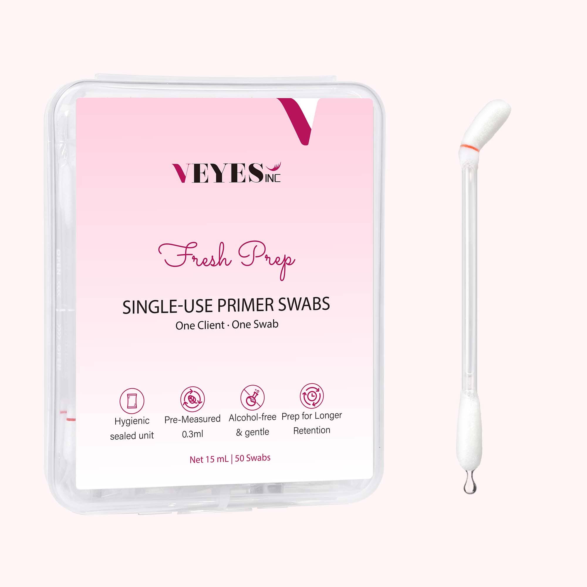 Single-Use Primer Swabs VEYELASH 