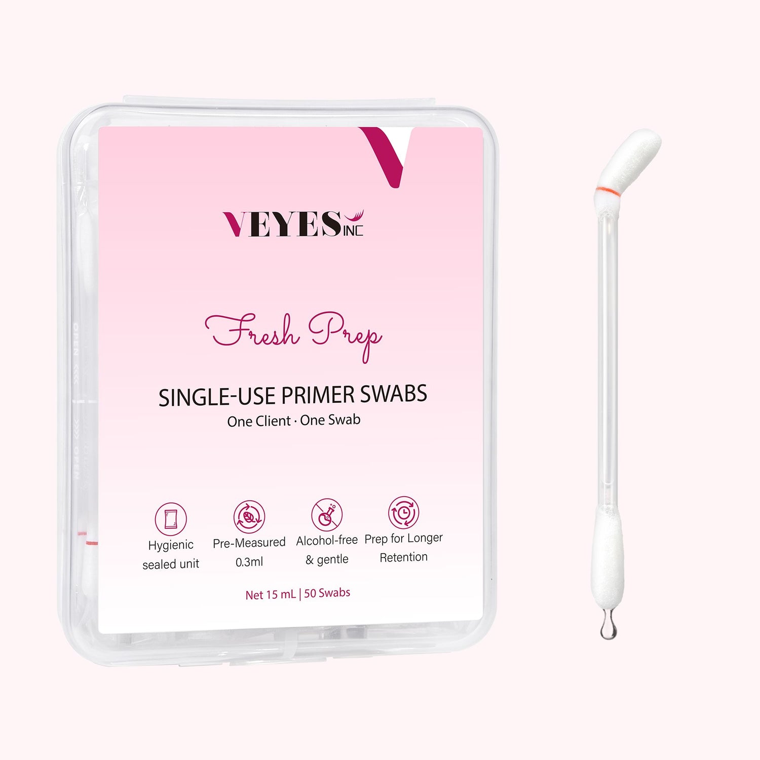 Single-Use Primer Swabs VEYELASH 