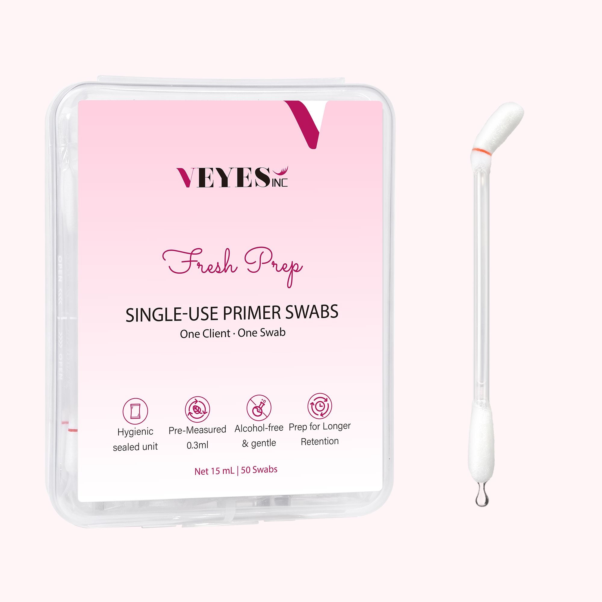 Single-Use Primer Swabs VEYELASH 