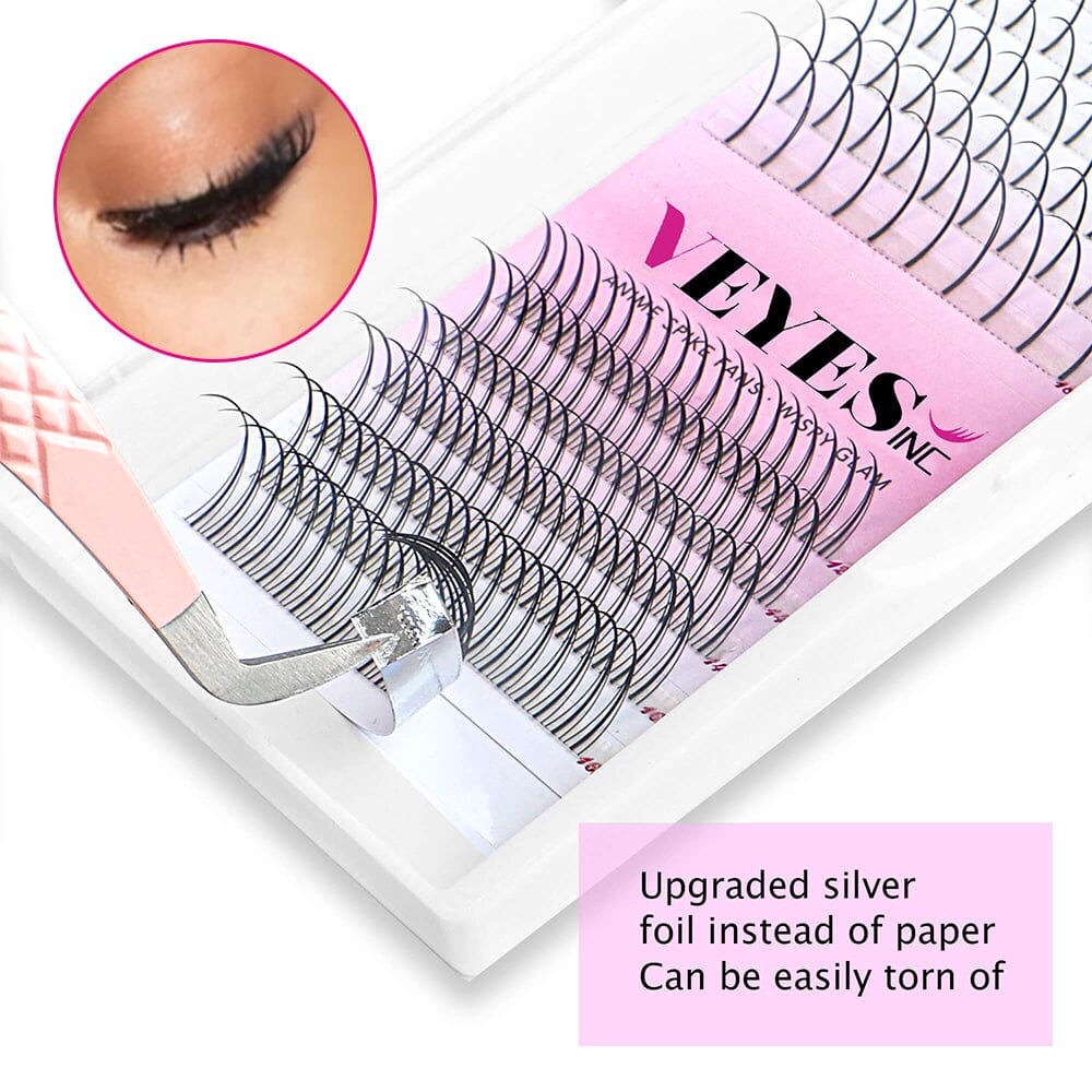 Spike Lashes Premade volume fans VEYELASH 