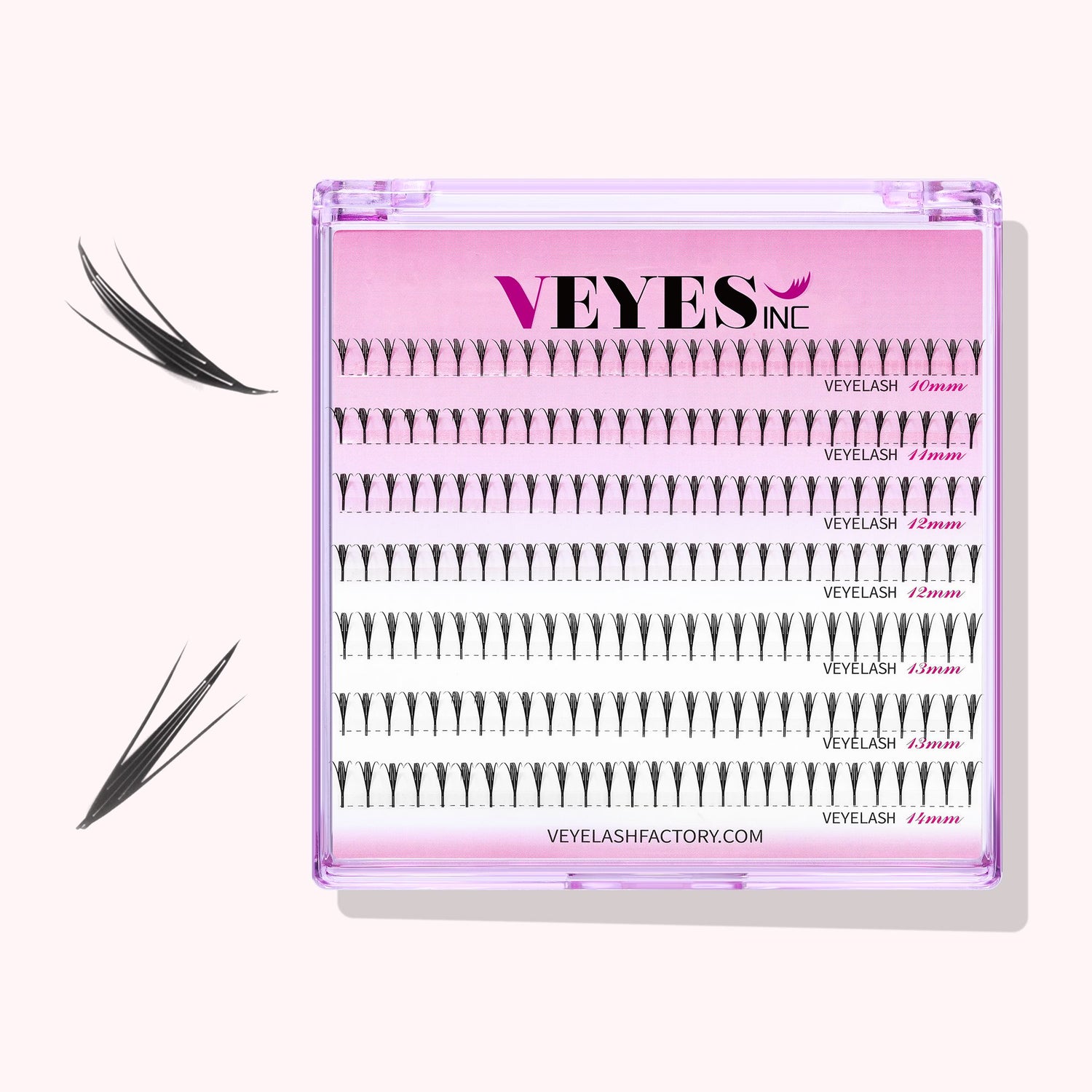 Swannie Lash Premade volume fans VEYELASH 