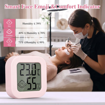 Temperature and Humidity Monitor VEYELASH 