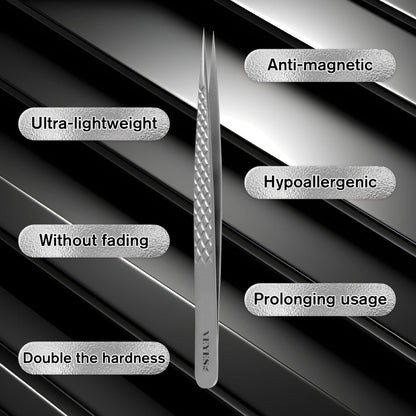 Titanium Alloy - TitanLite Isolation Tweezer CA95131 Tweezers VEYELASH 