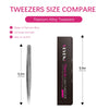 Titanium Alloy - TitanLite Isolation Tweezer Tweezers VEYELASH 