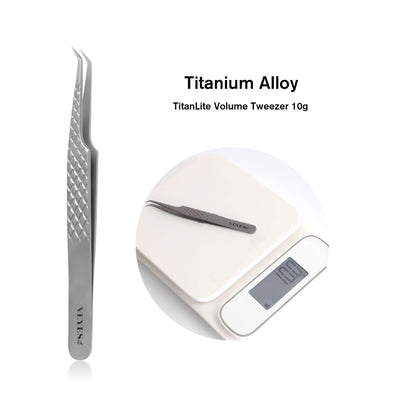 Titanium Alloy - TitanLite Volume Tweezer CA95131 Tweezers VEYELASH 