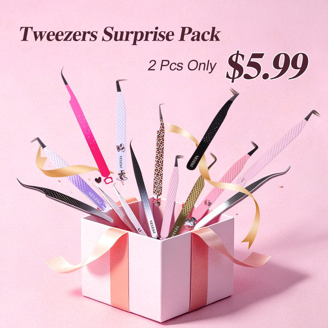 Tweezers Surprise Pack VEYELASH 