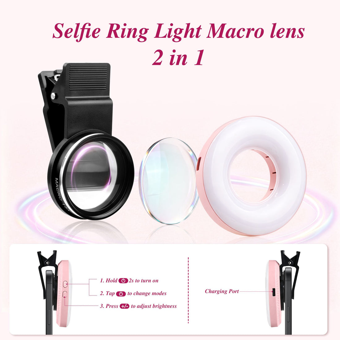 Upgraded Macro Ring Light VEYELASH 