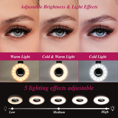 Upgraded Macro Ring Light VEYELASH 