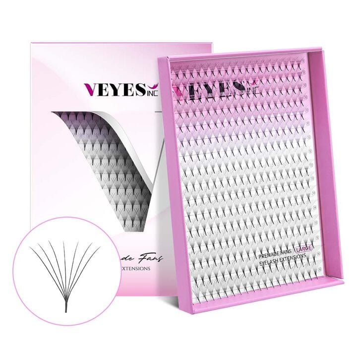 Ventiladores estrechos XL Promade México Premade volume fans VEYELASH®