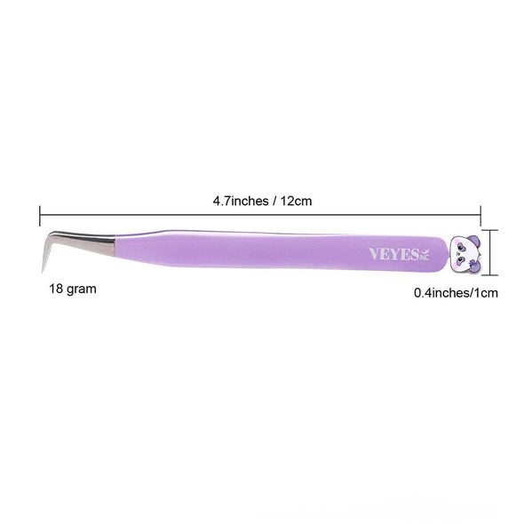 Veyes Panda-Charm L Boot Fiber Tip Tweezer Tweezers VEYELASH 