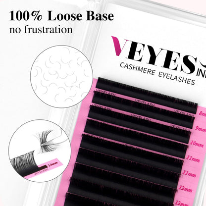VEYESINC Cashmere Lashes - 0.07MM Individual eyelashes VEYELASH 