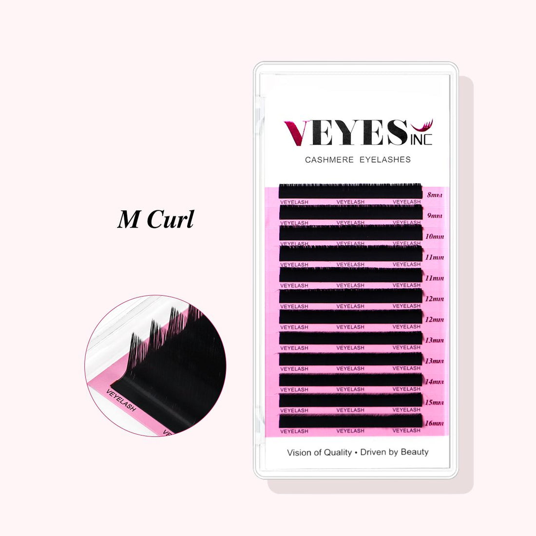 VEYESINC Cashmere Lashes - M Curl Individual eyelashes VEYELASH 