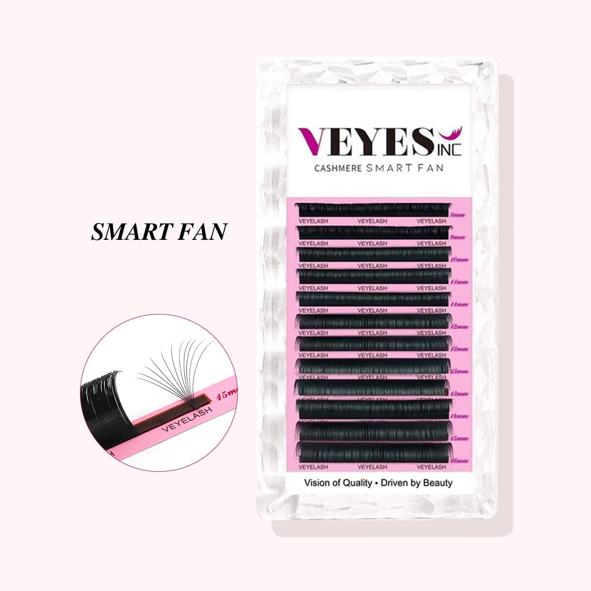 VEYESINC Cashmere Smart Fan™ Lash VEYELASH® 