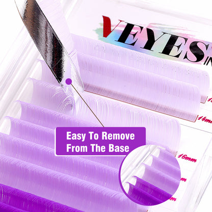 Violet Mysterious Lash Individual eyelashes VEYELASH® 