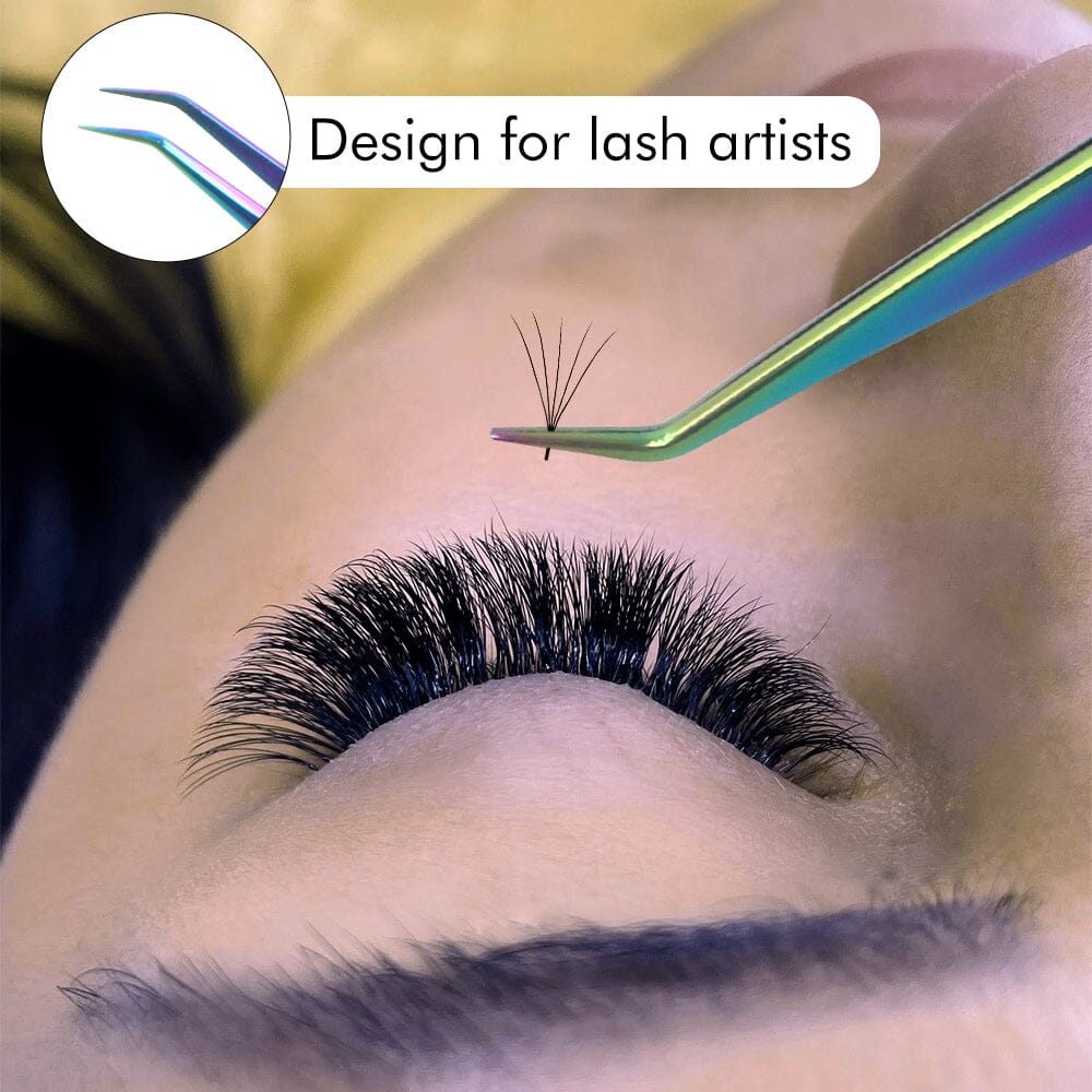 Volume Lash Tweezer 45 Degree Tweezers VEYELASH 