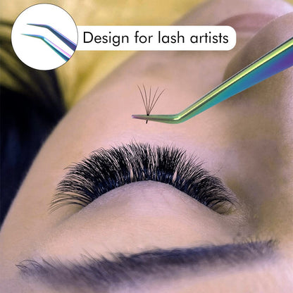 Volume Lash Tweezer 45 Degree Tweezers VEYELASH 