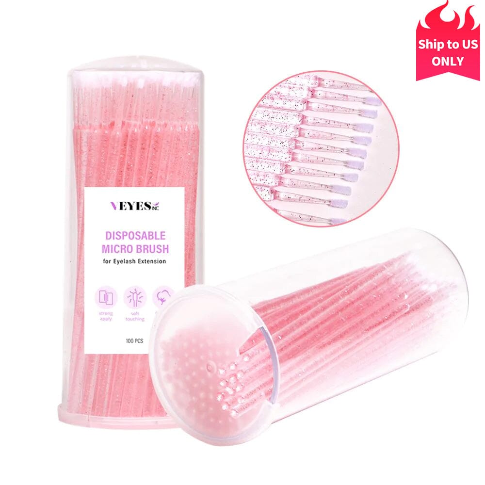 100PCS Micro Swabs CA 95131 Eyelash brushes VEYELASH® 