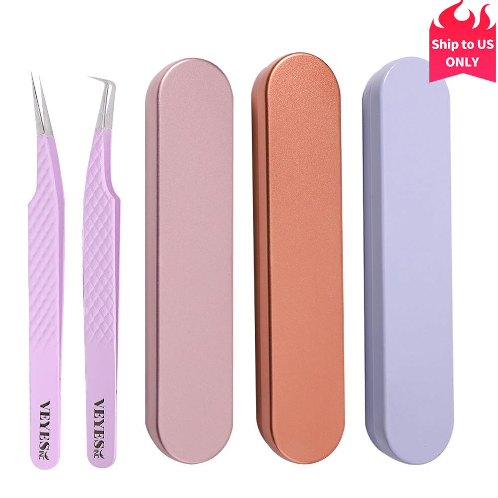 2 PC/SET Lash Tweezers CA95131 Tweezers VEYELASH 