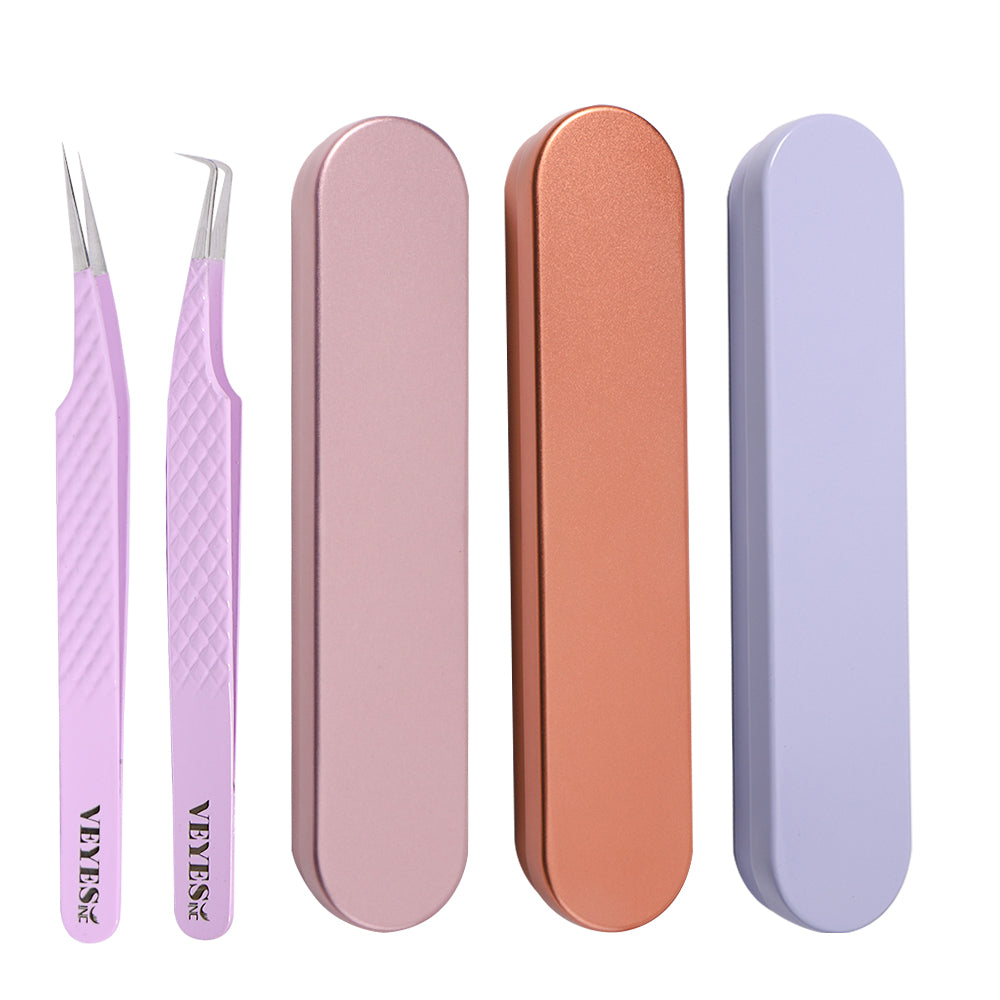 2 PC/SET Lash Tweezers VEYELASH? 