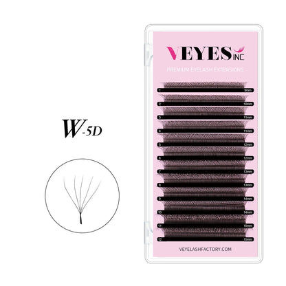 5D W Lash Extension CA 95131 Individual eyelashes VEYELASH 