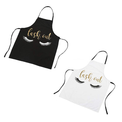 Aprons for Lashing/Home Cleaning/Cooking CA95131 VEYELASH? 