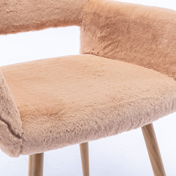 Beauty Salon Chairs with Faux Fur VEYELASH® 