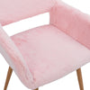 Beauty Salon Chairs with Faux Fur VEYELASH® 